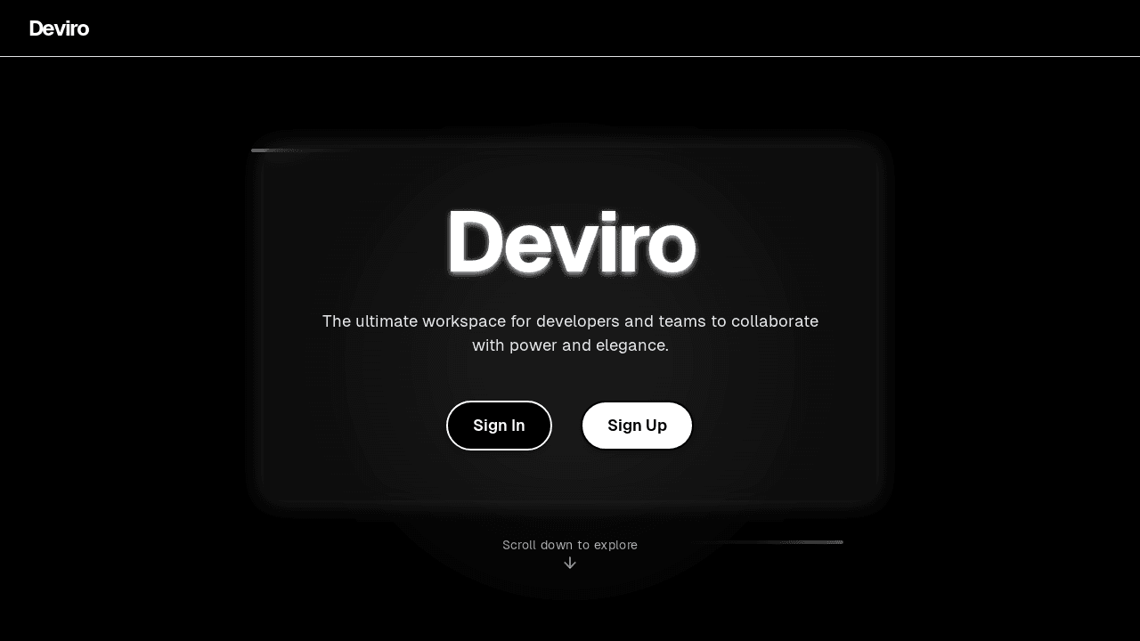 Deviro: AI Workspace