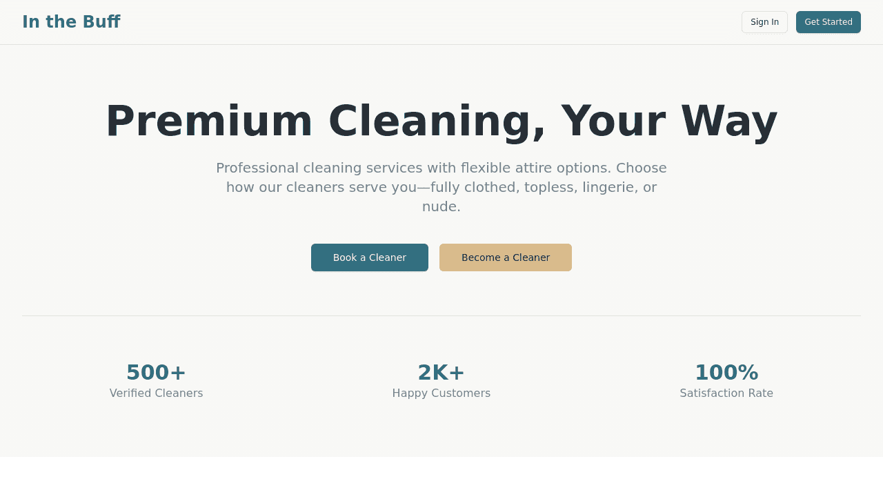 Buff Cleaning Platform