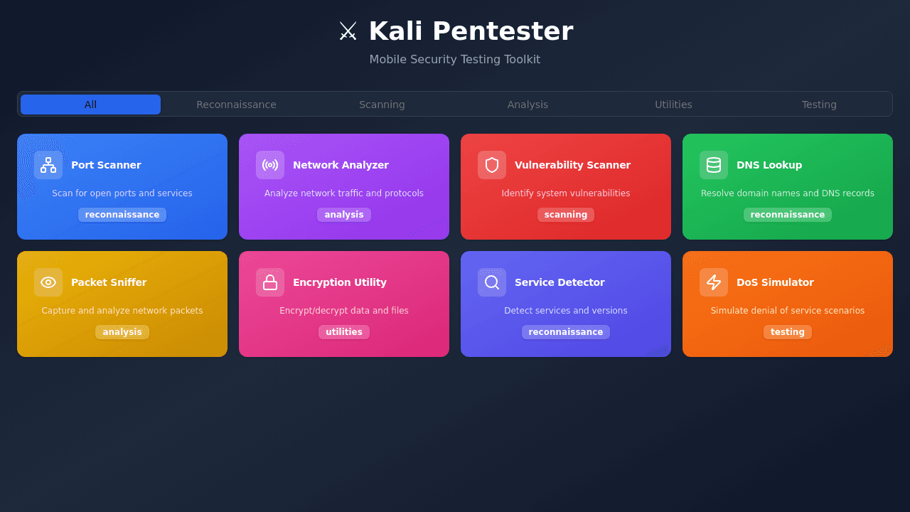 Remixed Kali Touch