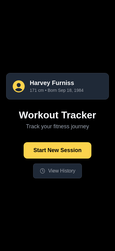 Workout Tracker