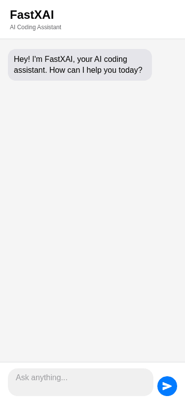 Remixed FastXAI Mobile