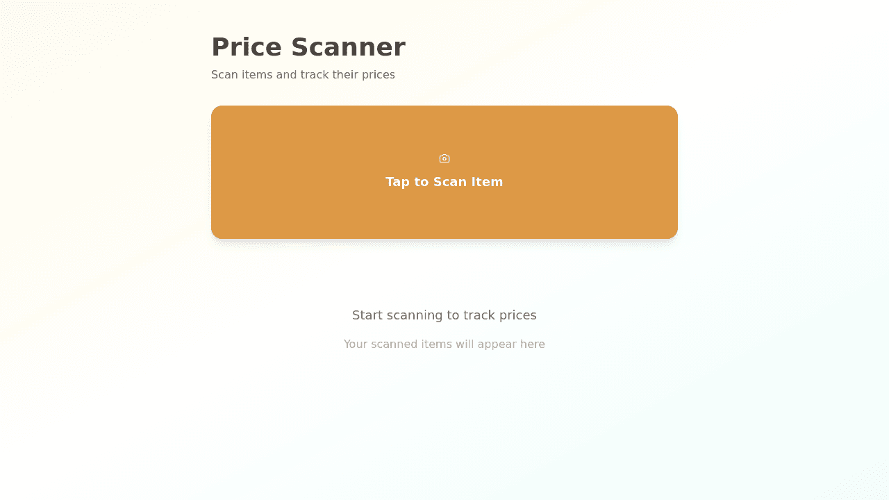 PriceWise Scanner
