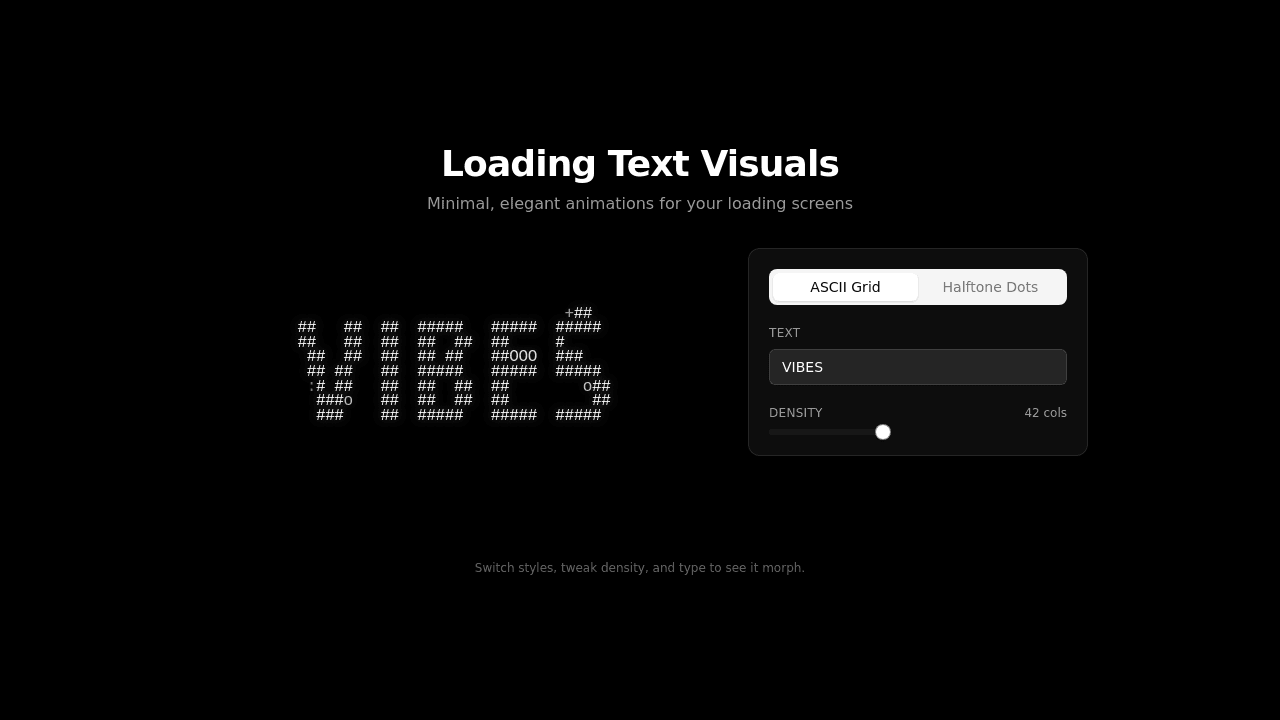Animated Text Styles