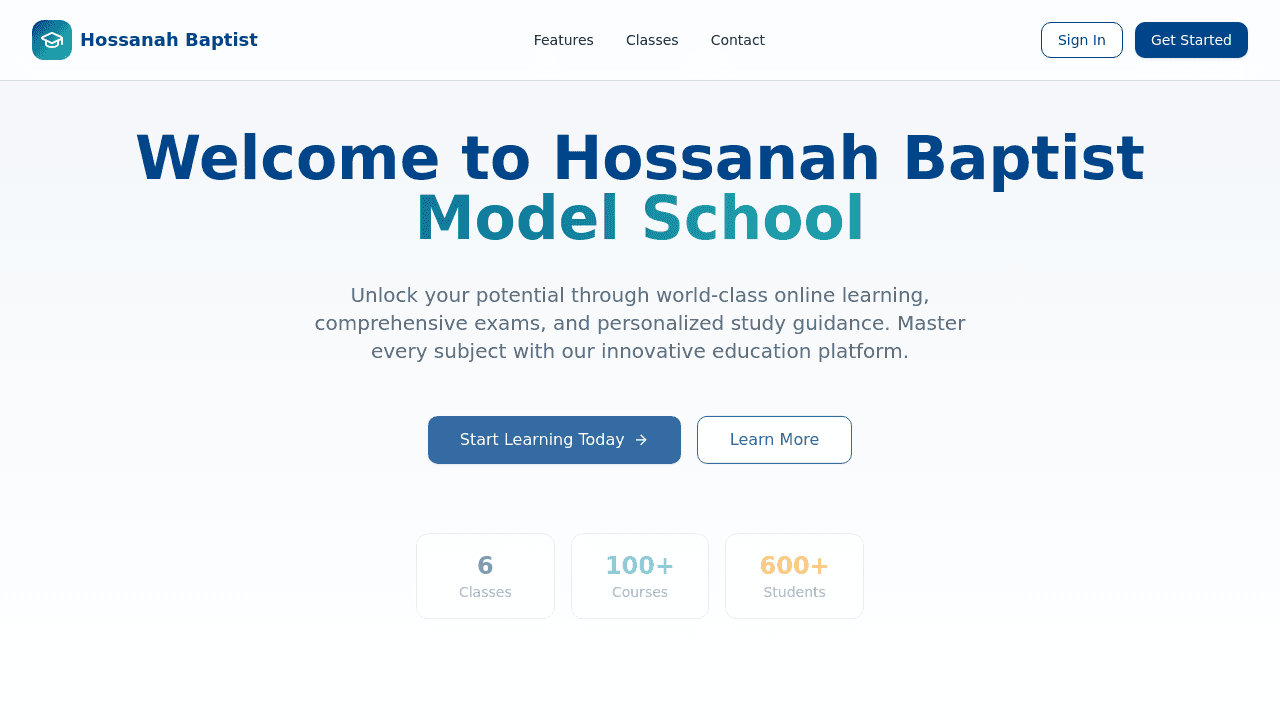 Hossanah eSchool